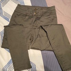 Size 5 Skinny Pants Olive